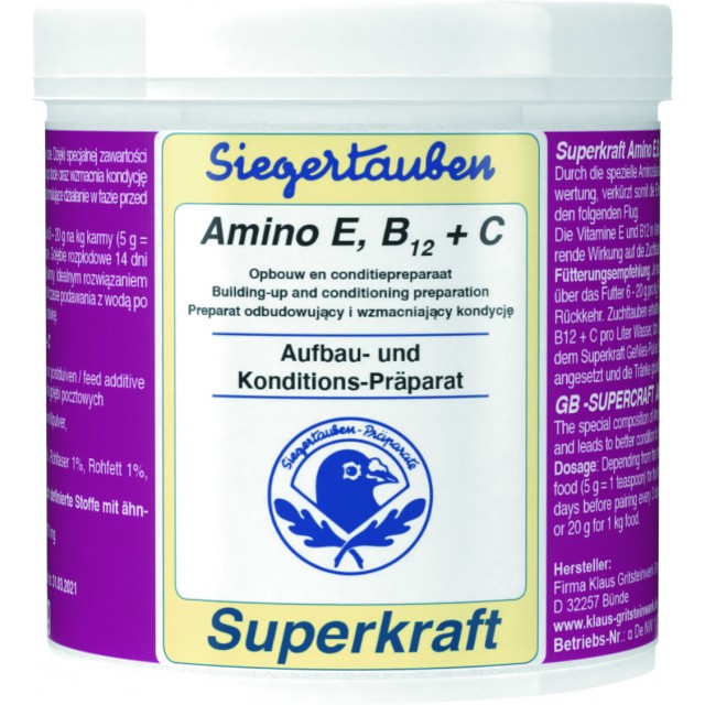 Superkraft - Amino E, B12 + C